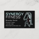 Buscar levantamiento pesas de tarjetas de visita Centro de fitness