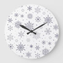 Buscar copo nieve de relojes de pared Frío