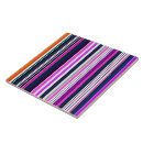 Buscar rayas rosadas y blancas azulejos Moderno