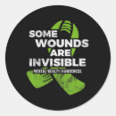 Buscar invisible pegatinas Conciencia