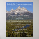 Buscar 10 mandamientos posters Éxodo