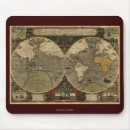 Buscar diseños históricos alfombrillas de raton Mapas del mundo antiguo