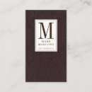 Buscar cuero negro tarjetas de visita Masculino