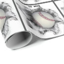 Buscar béisbol papel de regalo Entrenador