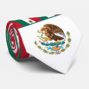 Buscar bandera mexicana corbatas General y unisex
