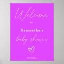 Buscar corazón violeta posters Elegante