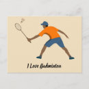 Buscar badminton postales Raqueta