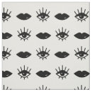 Buscar labios telas Negro