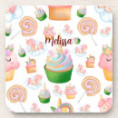 Buscar unicornios posavasos Chica