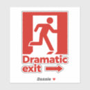 Buscar dramático pegatinas Reina de teatro