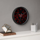 Buscar chica del gótico relojes de pared Para todos