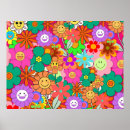 Buscar flores psicodélicas posters Poder floral