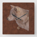Buscar lobos relojes de pared Fauna