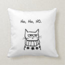 Buscar señora loca del gato cojines Divertido