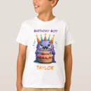 Buscar monstruos niño camisetas Chico