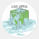 Buscar calentamiento global pegatinas 7 º planicie
