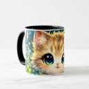 Buscar gato afortunado tazas Kawaii