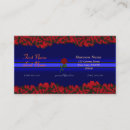 Buscar tridimensional tarjetas de visita Floral