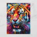 Buscar tigre colorido postales 9 º gata