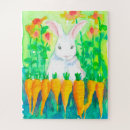 Buscar conejos blancos puzzles Para niños