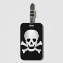 Buscar calaveras etiquetas para maletas Esqueleto