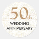 Buscar 50 años aniversario boda pegatinas Para todos