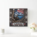 Buscar madera oscura relojes de pared General y unisex