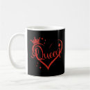 Buscar reina de corazones tazas Amar