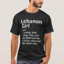Buscar líbano camisetas Divertido