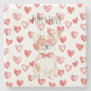 Buscar corazones rojos posavasos Para todos