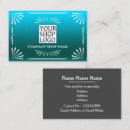 Buscar art deco tarjetas de visita Simple