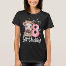 Buscar cumpleaños 8 camisetas Floral
