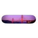 Buscar puente golden gate tablas de skate Imagen del color