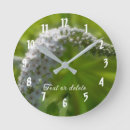 Buscar flores hermosas relojes de pared Madre