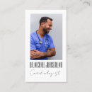 Buscar cardiólogos tarjetas de visita Enfermero