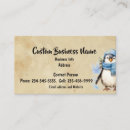 Buscar pingüino tarjetas de visita Nieve
