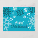 Buscar feliz fiesta de navidad postales Azul