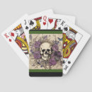 Buscar del póker calavera barajas de cartas Para ella