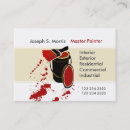 Buscar pintura casa de tarjetas de visita Profesional