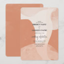 Buscar abstracto los invitaciones Terracota