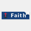 Buscar fe pegatinas parachoque Religioso