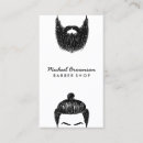 Buscar bigote tarjetas de visita Hombres