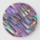 Buscar futurista relojes de pared Metalizado
