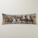 Buscar vaqueros e indios cojines Occidental