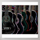 Buscar guitarra posters Gráfico