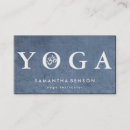 Buscar espiritualidad tarjetas de visita Yoga