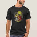 Buscar guerrero jaguar camisetas Calavera
