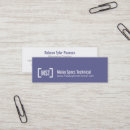 Buscar flacas tarjetas de visita Clientes