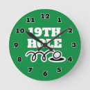 Buscar golf relojes de pared Verde