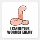 Buscar gusanos pegatinas General y unisex